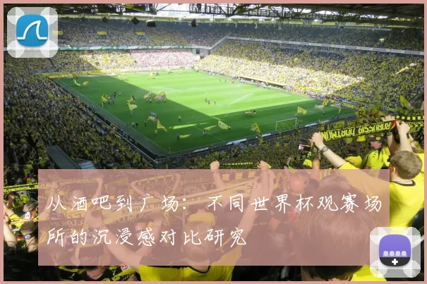 从酒吧到广场：不同世界杯观赛场所的沉浸感对比研究